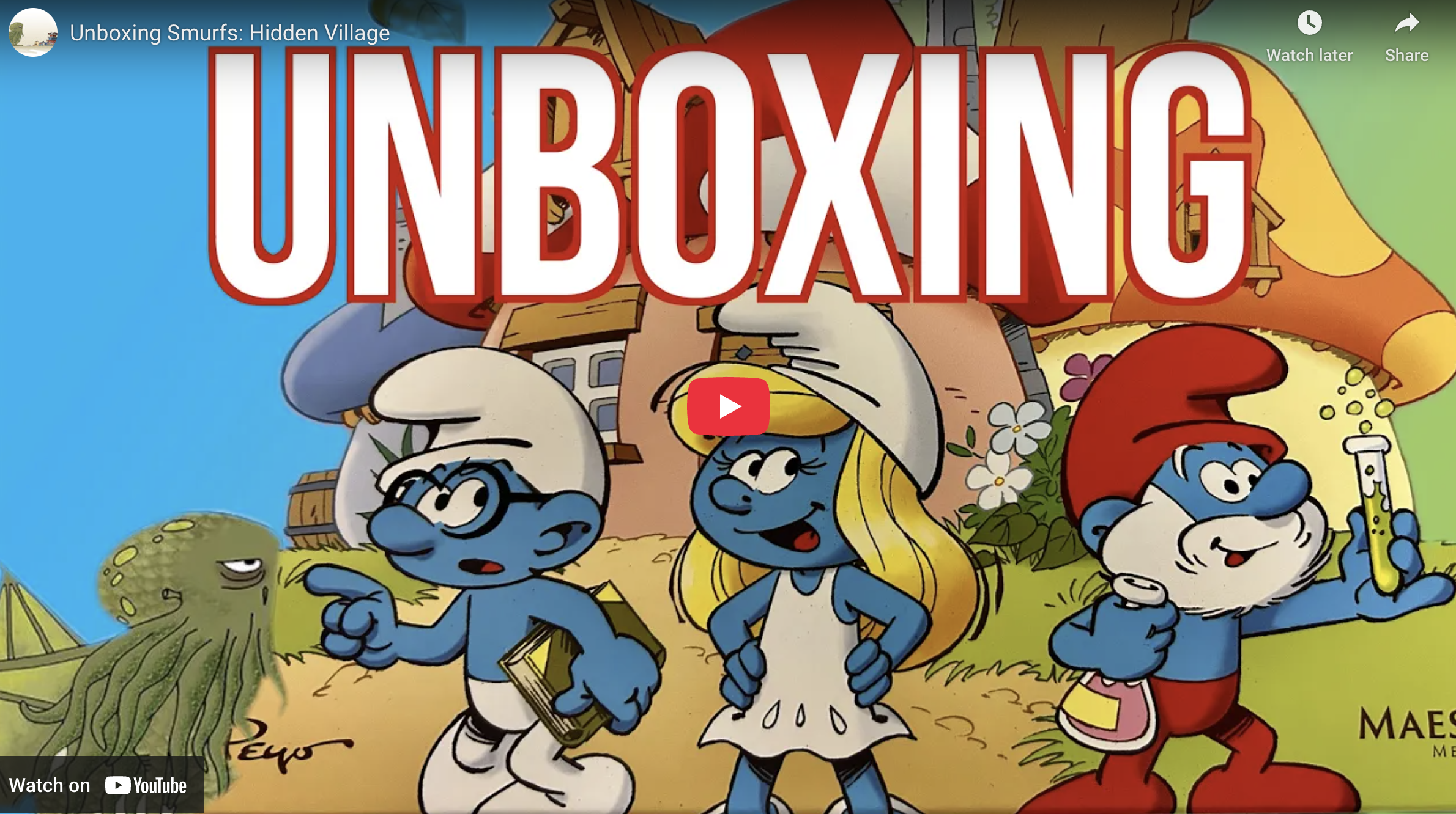 Unboxing The Smurfs: Hidden Village